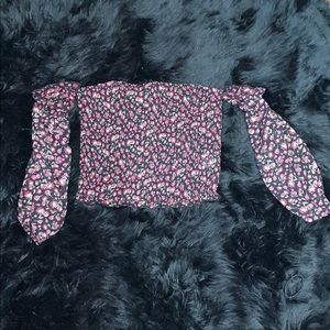 Off the shoulder top.